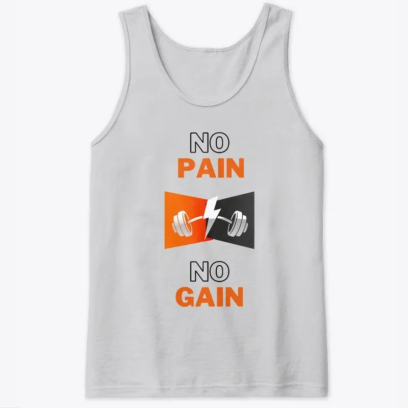 No Pain No Gain Men Tank Top