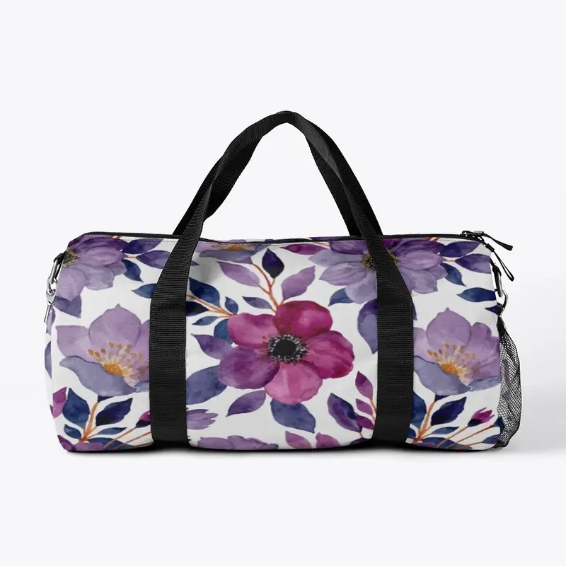 Floral Gym Bag