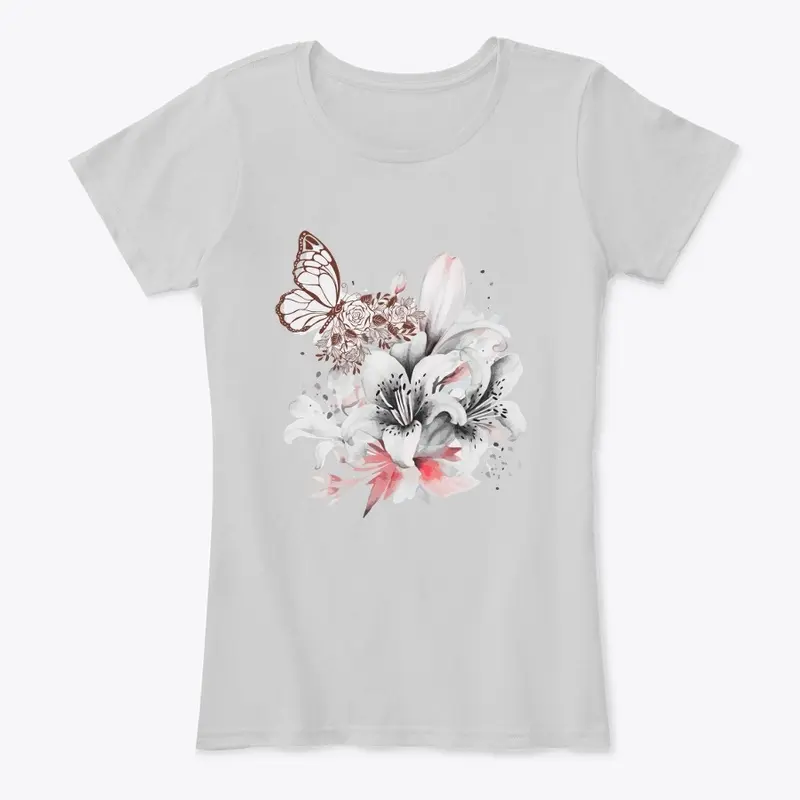 Rosefly Women T-shirt