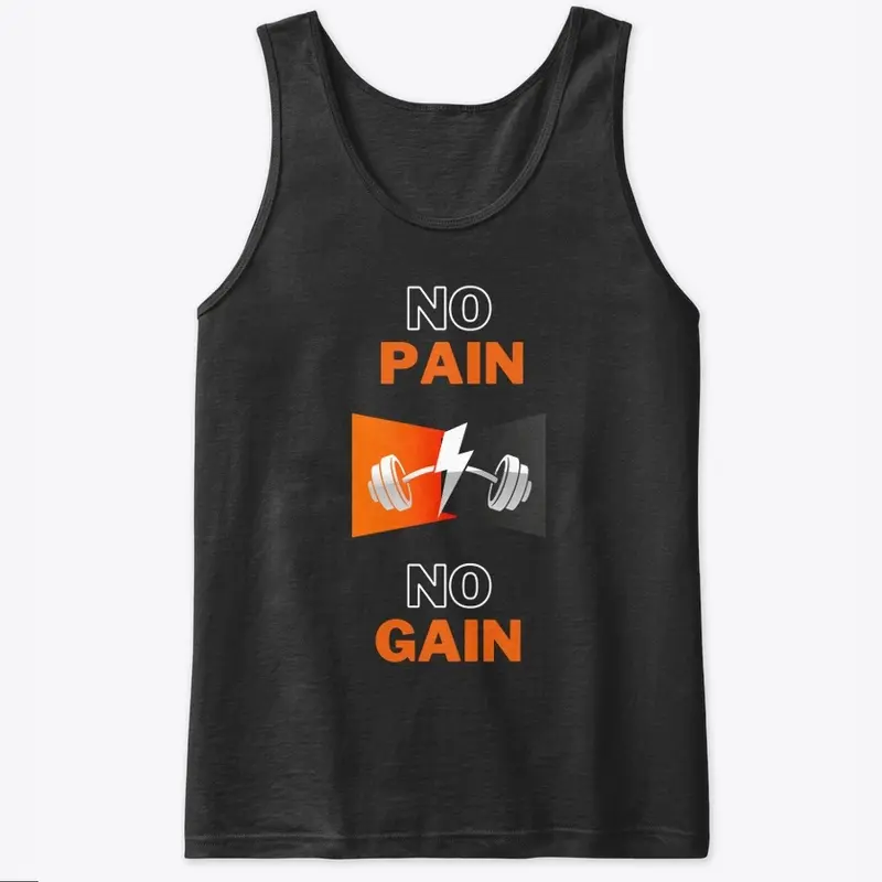 No Pain No Gain Men Tank Top