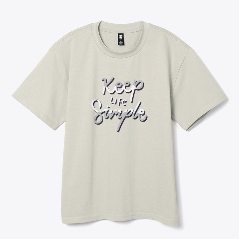 Keep Life Simple Men T-shirt