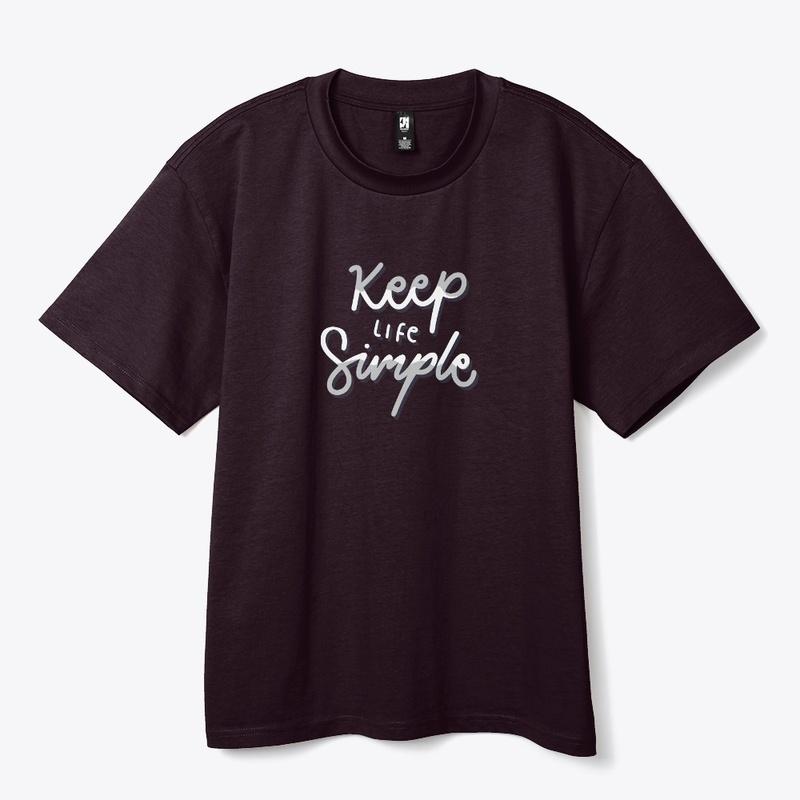 Keep Life Simple Men T-shirt